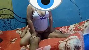 Rica mujer latina with big ass and monster cock orgasm, horny amateurs prostitute tits