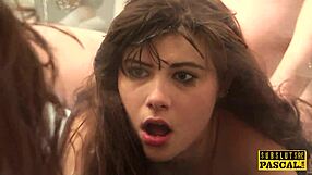 slap my ass harder, french sub begs during assfucking