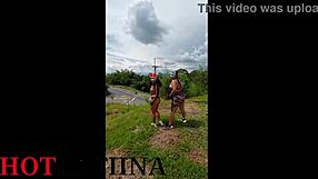 sesi�n de fotos termina mal en publico