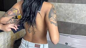 Having sex with my friend and the hotel maid