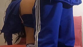 I took my slutty student home to fuck her hard