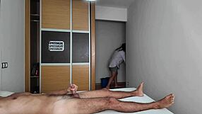 Hey, I’m jerking off for the hotel cleaning lady!