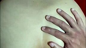 Couple Fucks in Doggy, Big Ass Sounds Wet When Cock Enters Pussy