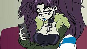 Emo cartoon anime animation about being penniless