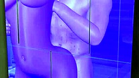 Neighbor Got Us on Cam While Showering in Cartoon Hentai