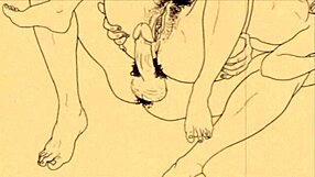 Vintage erotic illustration sparks subtle naughty thoughts