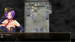 Ever seen a rough threesome in Karryn's prison with a slime monster and thug?