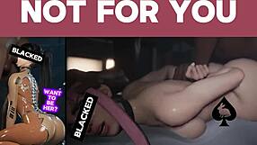 I-I can't stop jerking to this big black cock