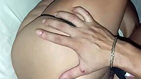 Cuñada cumpliendo apuesta después de la fiesta y acabé corriéndome dentro de ella con rough assfucking