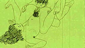 Vintage erotic illustration sparks subtle naughty thoughts