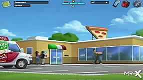 Summertime Saga BDSM Scene With Tied Up Ass