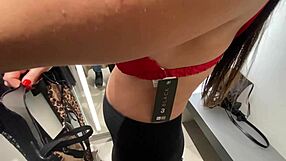 i asked the milf clerk for a blowjob in the fitting room