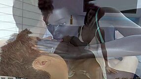 Hengt i rommet 121 med gift svart milf og går ned på knærne