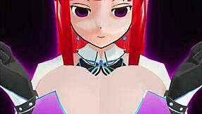 Girl B Feels Monster Lord Emotions