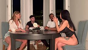 board game with friends turns into wild group sex chaos