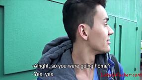 Whoa! Straight Guy Tries Gay Sex in Public with Shaved Body!