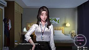 See how it feels like to play Japanese hentai game with busty oppai girls