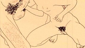 Vintage erotic illustration sparks subtle naughty thoughts