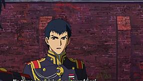 Japanese anime hentai scene in Owari no Seraph