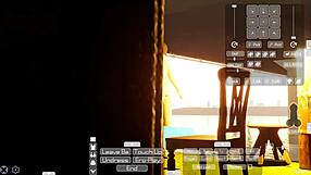 Gal says, 'Ride my big tits in this hentai game.'