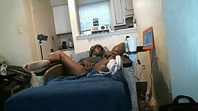 Ebony milf rides hard on rough ranch encounter