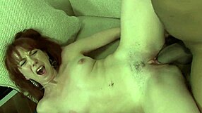 Trinity Post's ass fucked in interracial sex