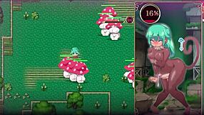 Mage kanades futanari dungeon 4: feet cum covered?