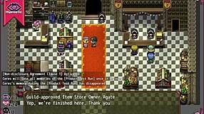 Massage chair makes the witch cry in this hentai game part 4