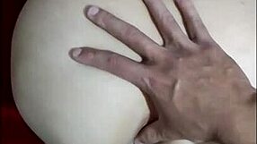 Couple Fucks in Doggy, Big Ass Sounds Wet When Cock Enters Pussy