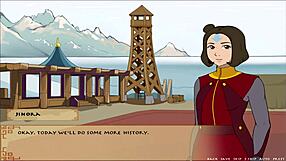 four element trainer book 5 slav part 8 - korra oppai