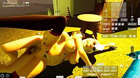 Gal says, 'Ride my big tits in this hentai game.'