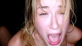 the couple humiliates the babe with rough domination and squirting