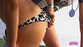 Rock fest flashers daytime sexy and real