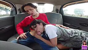 OMG! First car fuck with a huge cock for this teen slut!