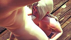 Naruto hentai tsunade blowjob threesome creampie!