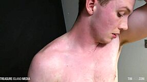 hey, watch this twinky ginger stud jerking off for his load on webcam?