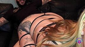 pretty big ass french blonde slut gets pussy fucked after riding his face and getting asshole licked while sucking big hard dick