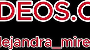 Latina Plays with Anal Toy at Gym for First Time