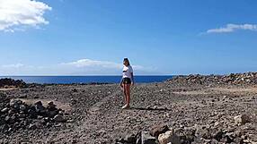 Teen 18+ Babe Gives Risky Blowjob To Boyfriend During Public Camping Pissing—So Hot And Dangerous!