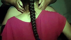 are these rural girls hiding to lick each other's hairy pussies?