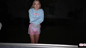 Becky summers lets stranger control her wet pussy