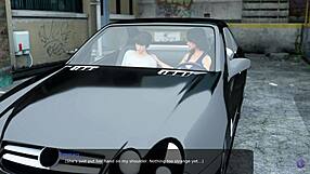 Horny Stepmom Jerks Stepson Off!