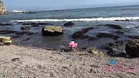 Brianna Arson Gets Head On Beach Pov