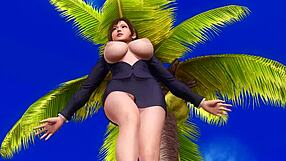 Doa-Sa-F10 5 Posing Tits In Panties