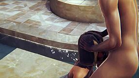 Hentai Uncensored 3D Features Marina In Cosplay Blowjob, Anal Licking, Assfucking, And Creampie Cumshot Scenes