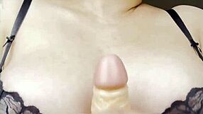 Blonde Big Natural Boobs Show Her Sexy Body