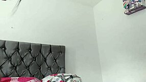 Big bouncing tits on busty teen wife during homemade bent over fucking with brunette bouncing boobs