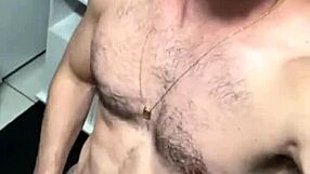 Young Muscular Guy Jerks Off In Casting Interview