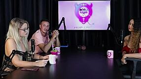 Charllottye in sheer red lingerie bdsm compilation