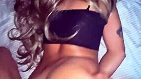 fat teen 18+ in lingerie gives shaved pussy to black guy without condom